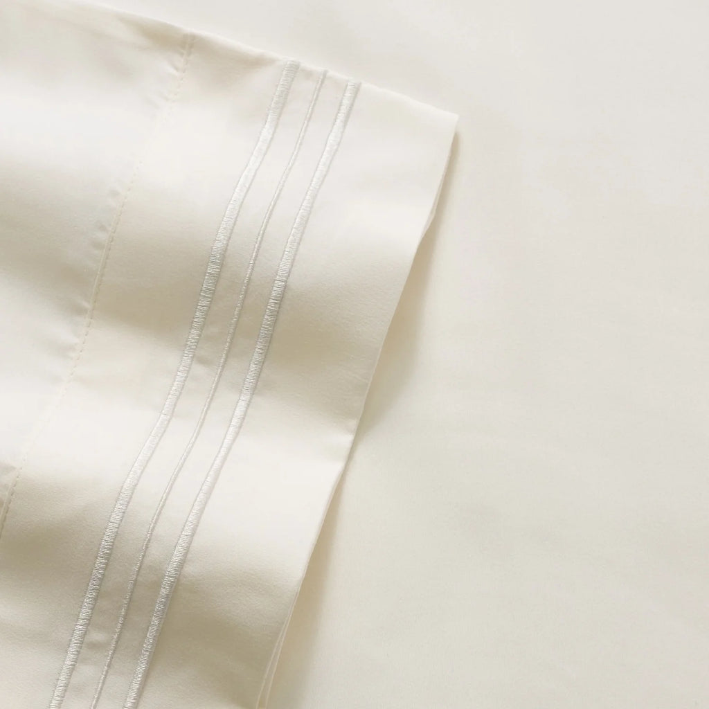 4 Piece King Bed Sheet Set - Ivory K827182