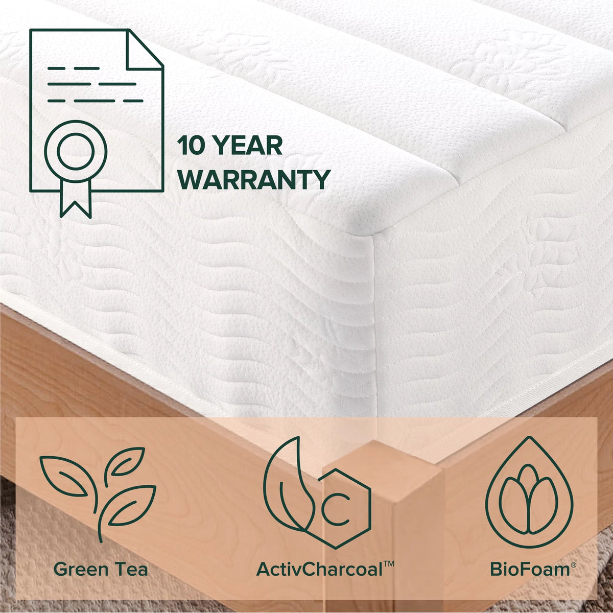 10 Hybrid Mattress Queen S377155