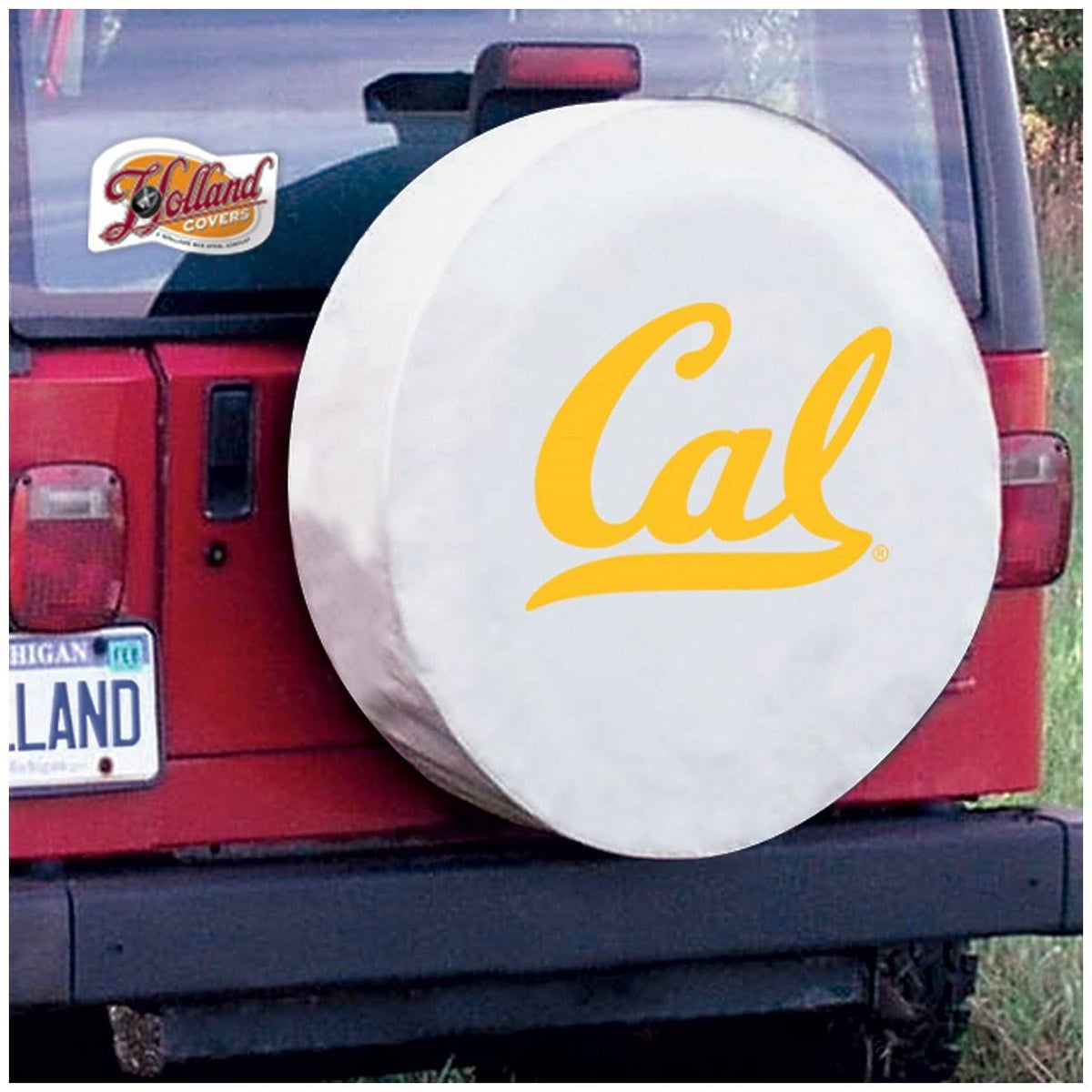 White Tire Cover 25.5 inch x 8 inch Q503