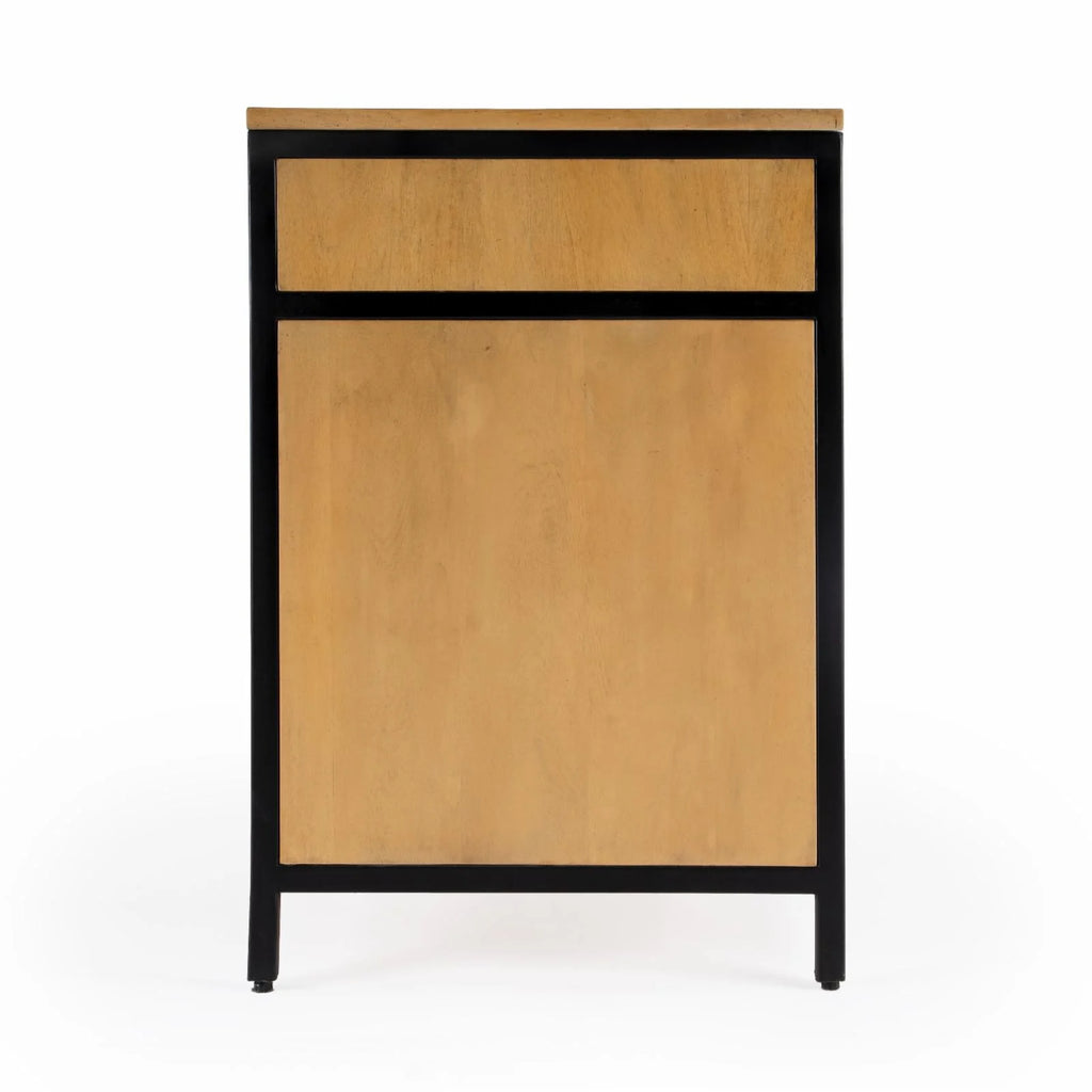 Natural Wood Storage Desk K9902