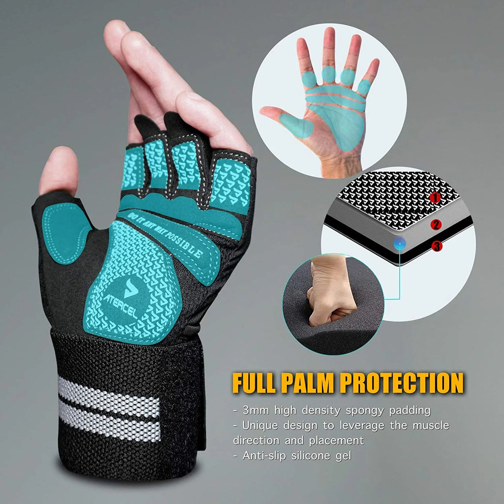 Breathable Workout Gloves with Wrist Support L8871