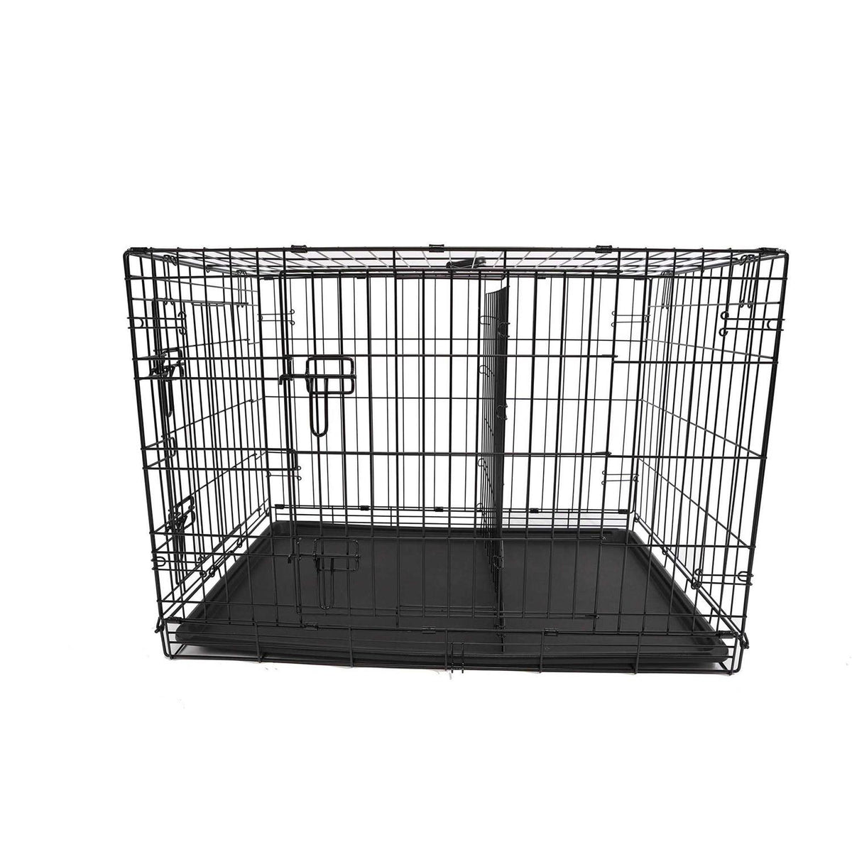 2-Door Folding Dog Crate R6412