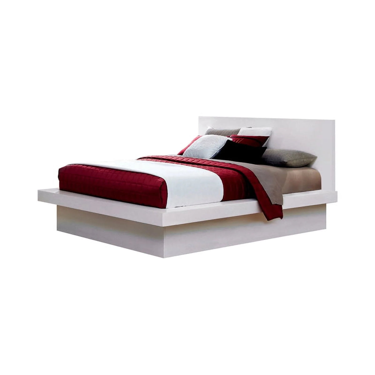 White 6-Piece Wood California King Bedroom Set K387458