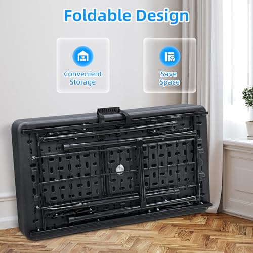 Folding Plastic Cooler Table with Drain Hose E361