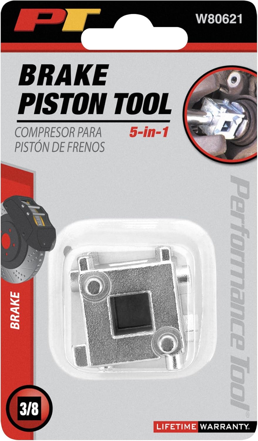 2 & 3 Pin Caliper Piston Tool, Pack of 2 A5595