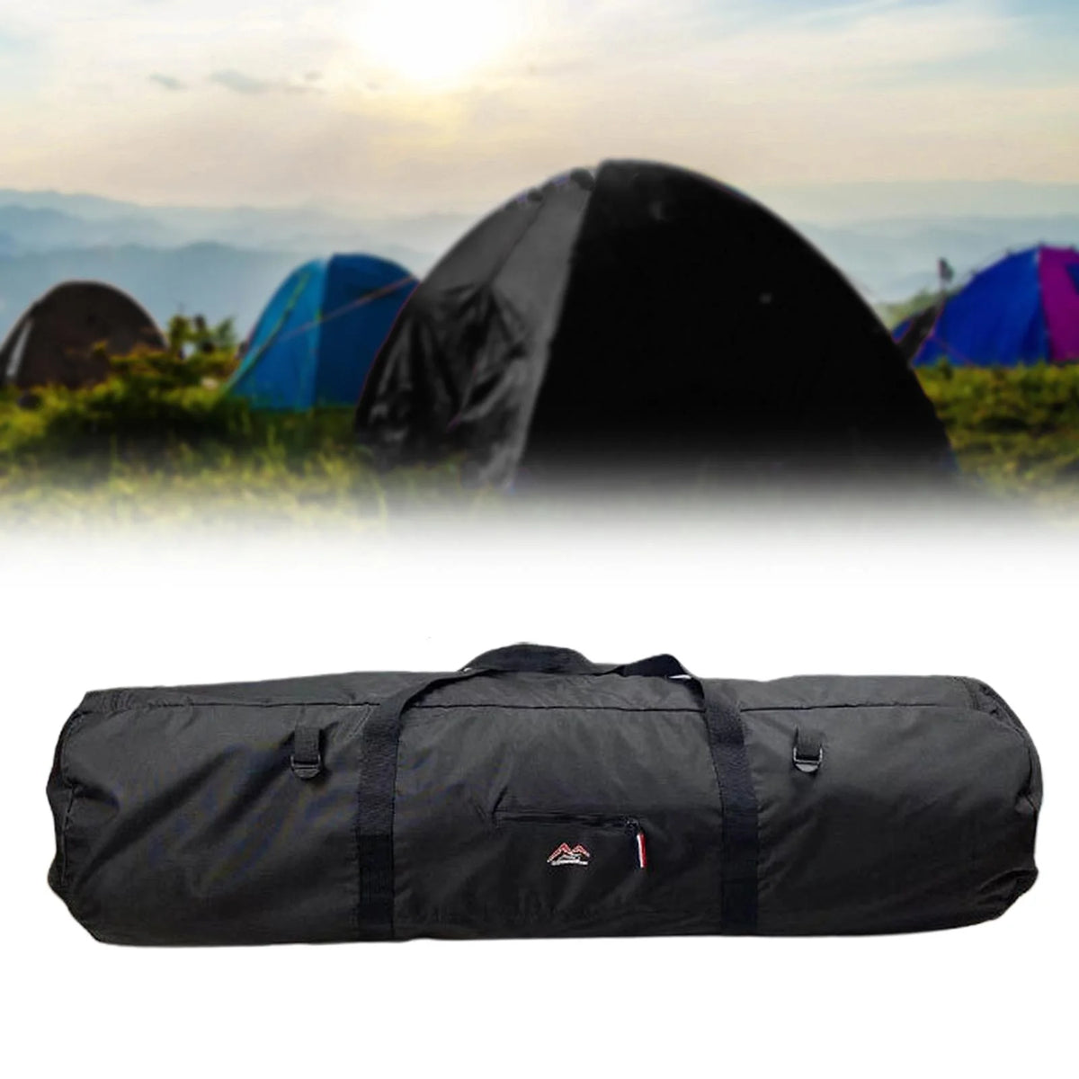 Black Camping Tent Storage Bag with Double Handles R675