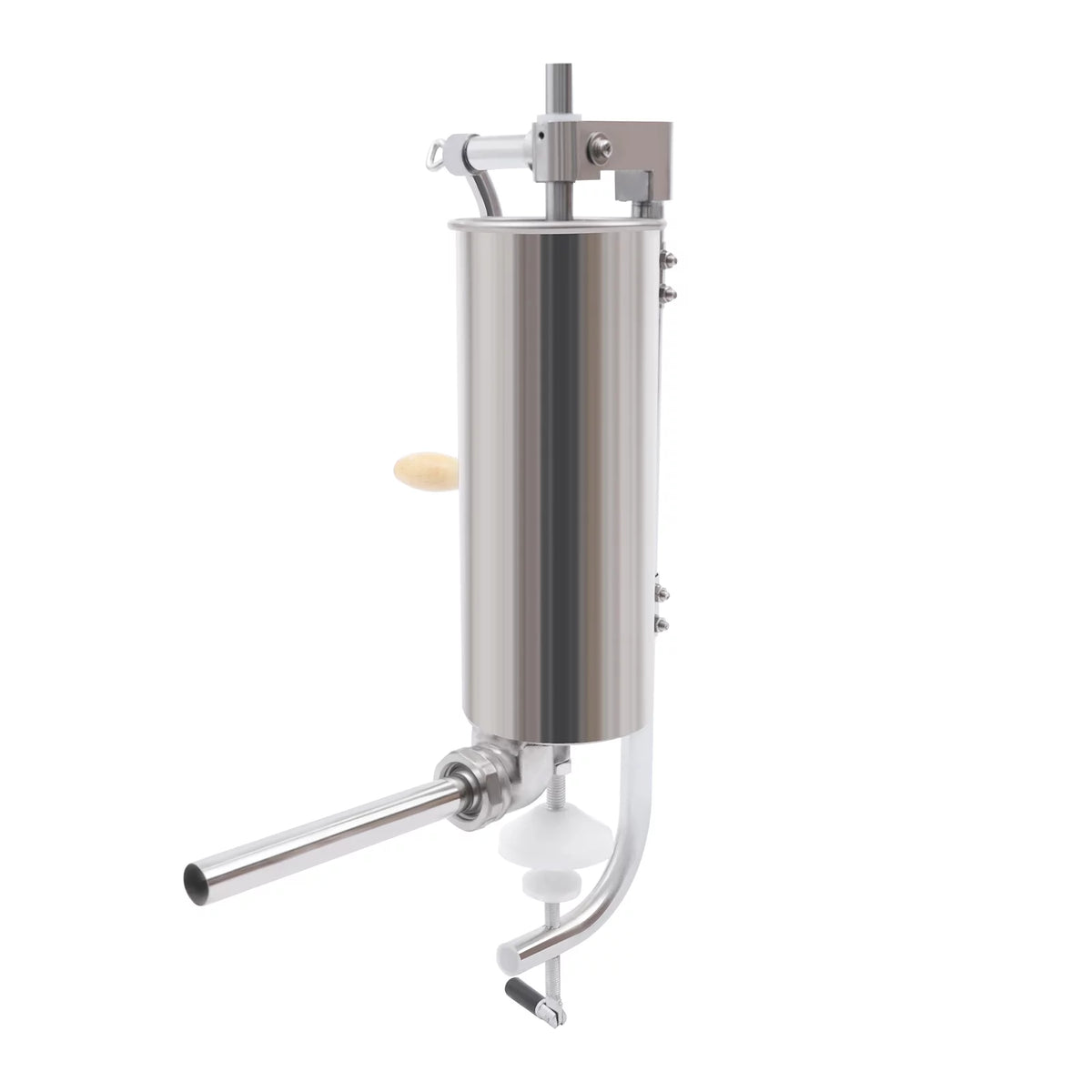 6LBS/3L Stainless Steel Vertical Sausage Stuffer D64371