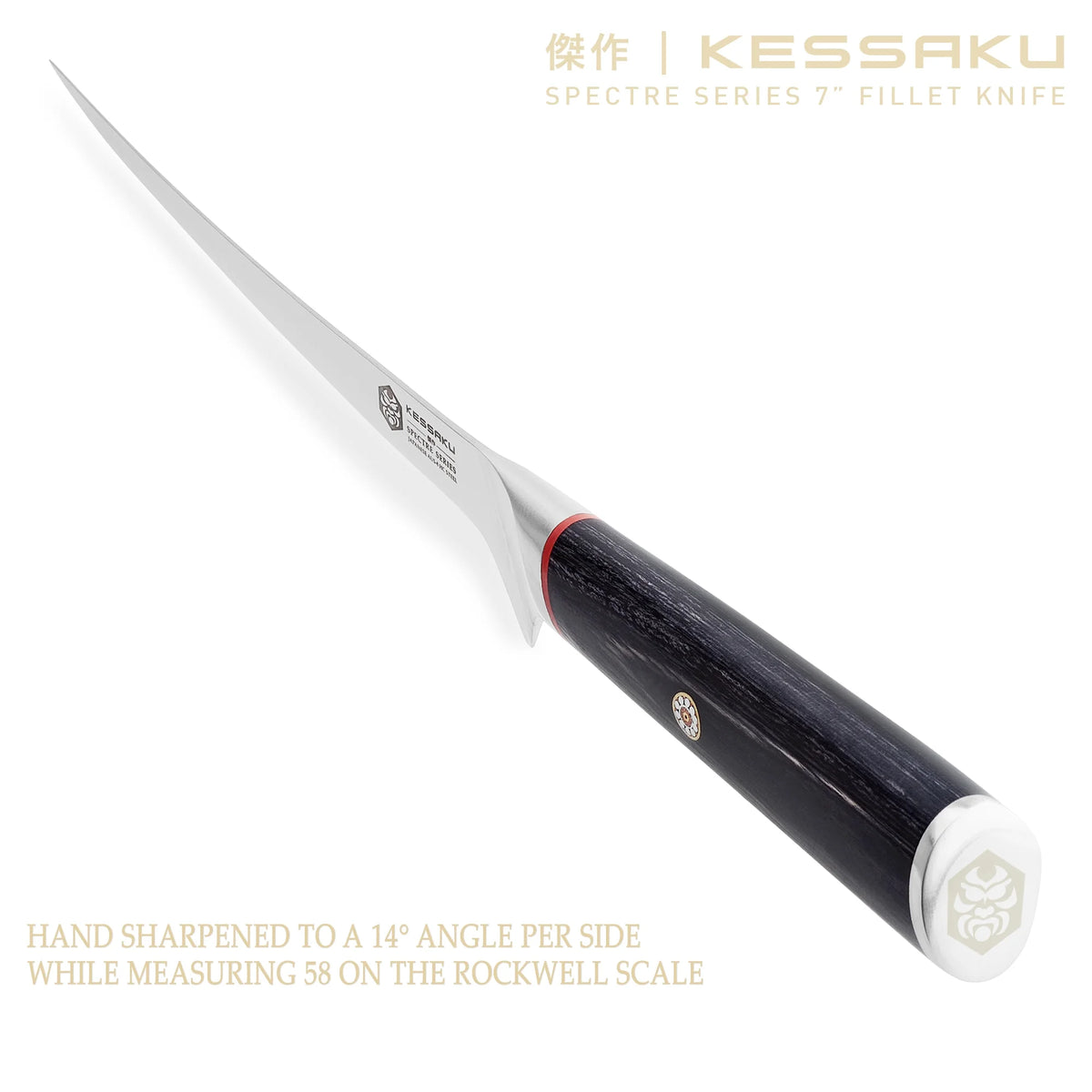 7 inch Flexible Forged AUS-8 High Carbon Stainless Steel Fillet Knife V761720