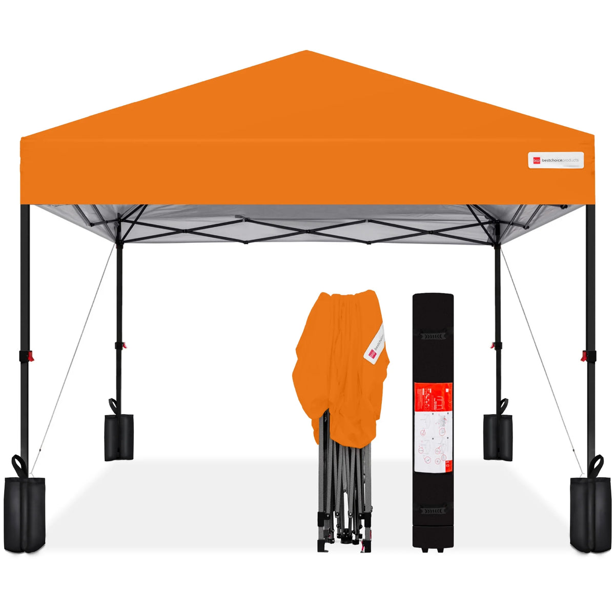 10x10ft Pop Up Canopy with Wheeled Case U200