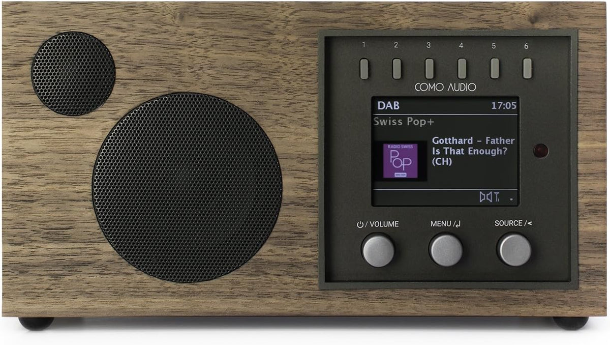 Walnut/Black Wireless Speaker V27414