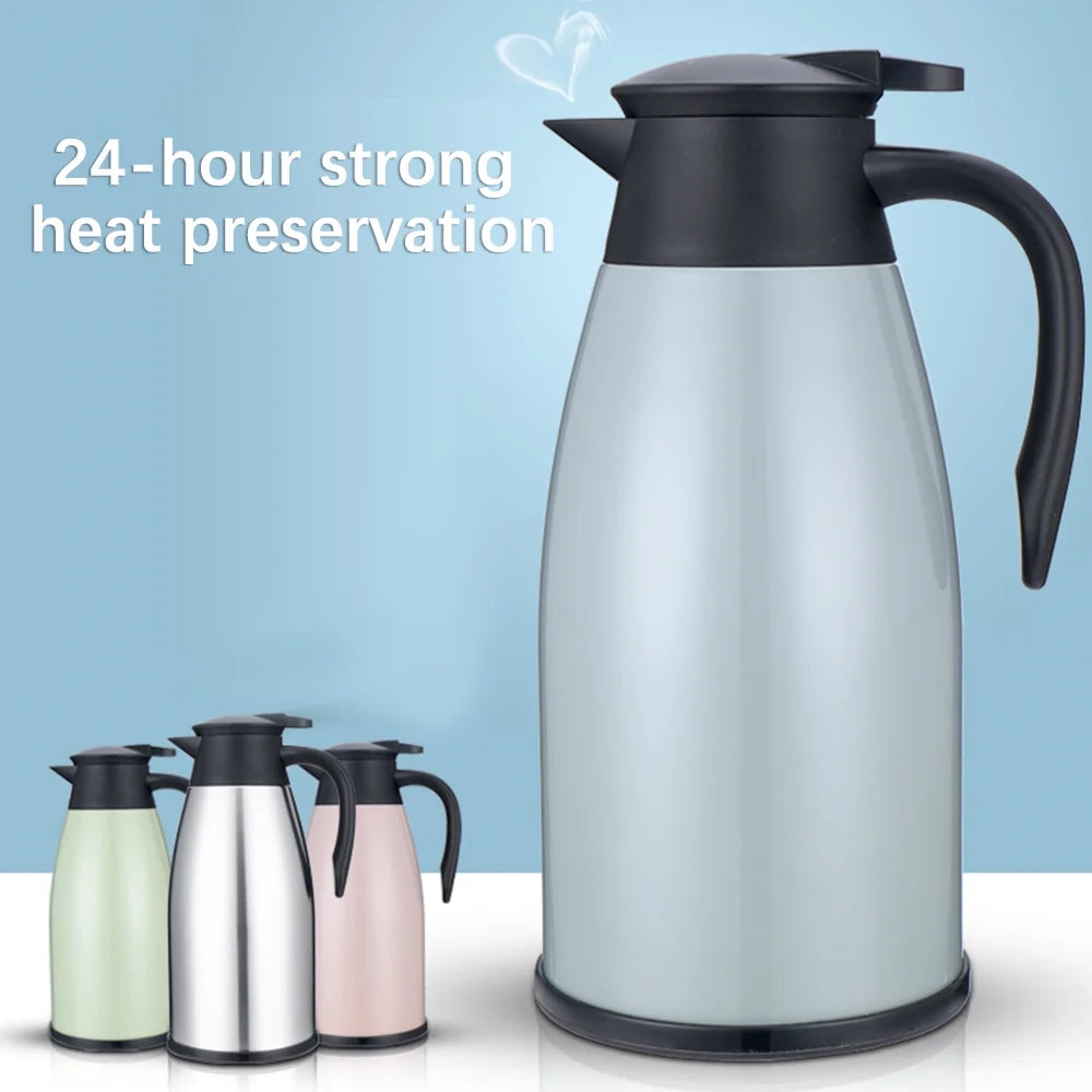 Stainless Steel Double Walled Insulation Bottle 2L P46240