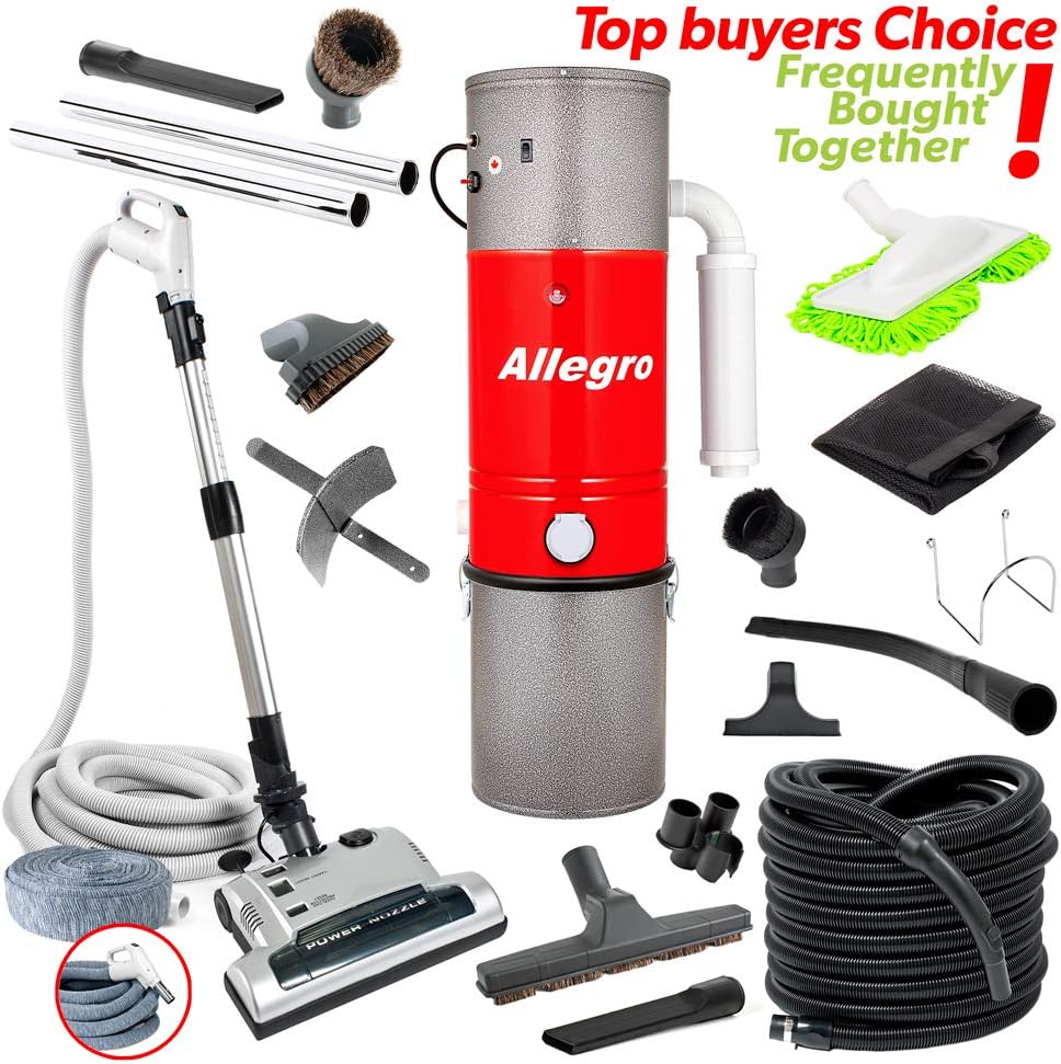 Central Vacuum 3-Inlet Installation Kit with 80 feet of Pipe F2698