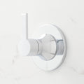 In-Wall Shower Diverter Trim Lever Handle Chrome Brass L179519