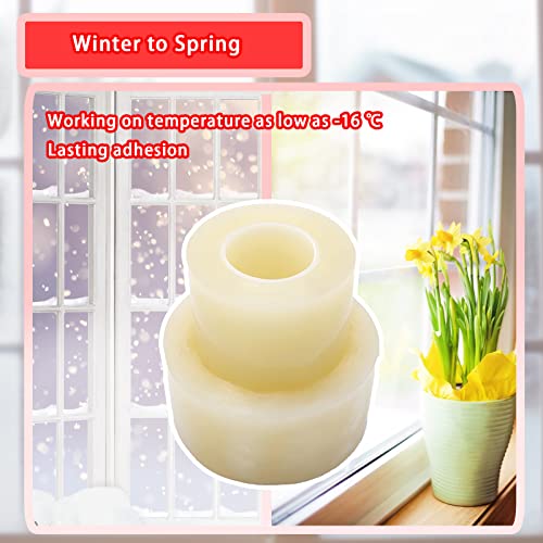 Transparent Window Weather Sealing Tape, 3 Inch x 55 Yards B10701