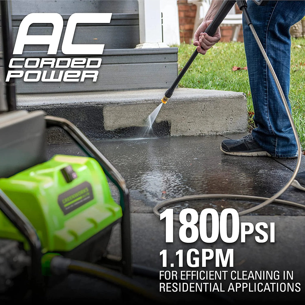 1800-PSI 13 Amp 1.1-GPM Electric Pressure Washer I727511
