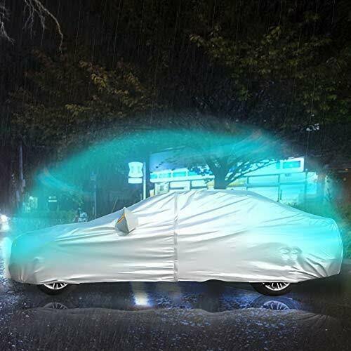 6 Layers Waterproof Car Cover with Zipper Door X3209