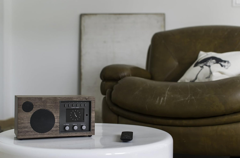 Walnut/Black Wireless Speaker V27414