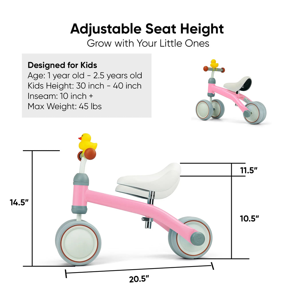 White Baby Balance Bike X943676