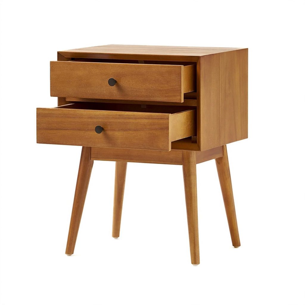 Acacia Wood Nightstand T9440