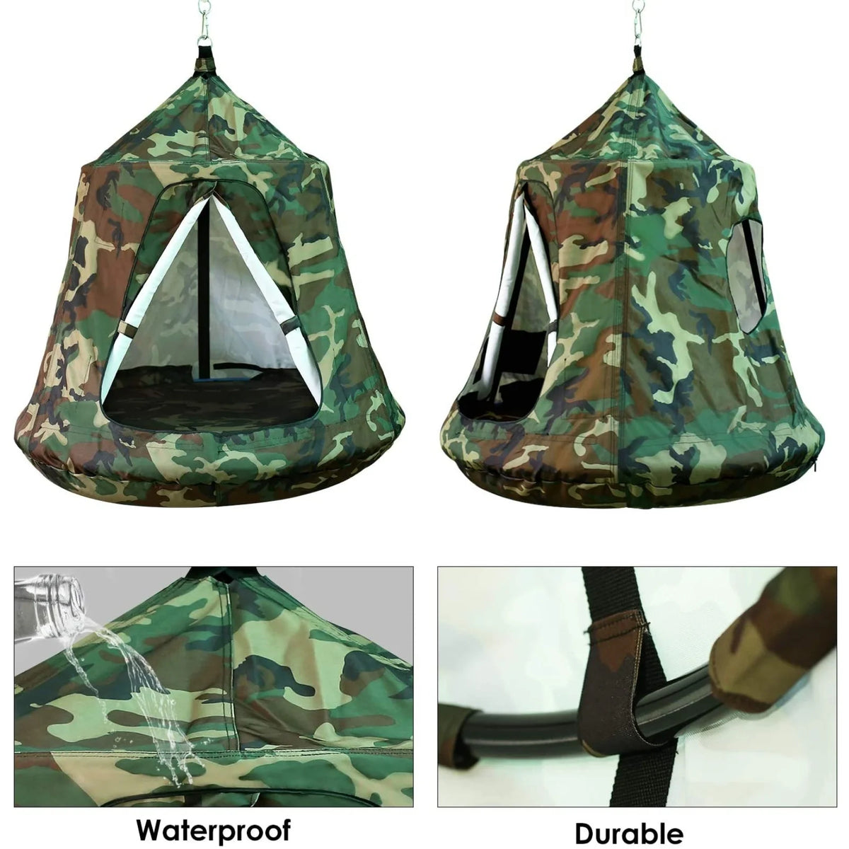 Hanging Tree Tent with LED Lights U3606