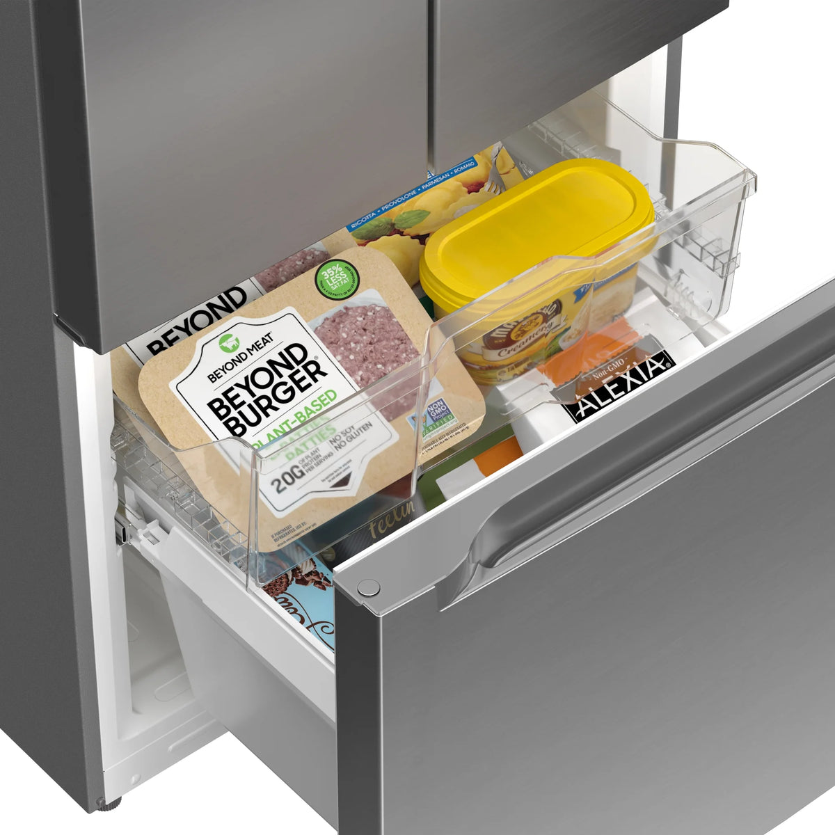 18.5 cu. ft. Stainless-Steel French Door Refrigerator Z1654