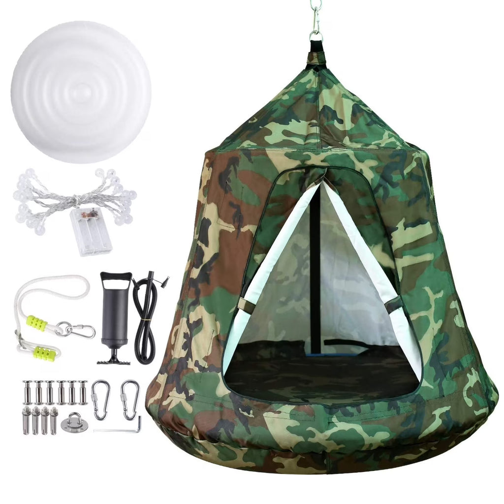 Hanging Tree Tent with LED Lights U3606