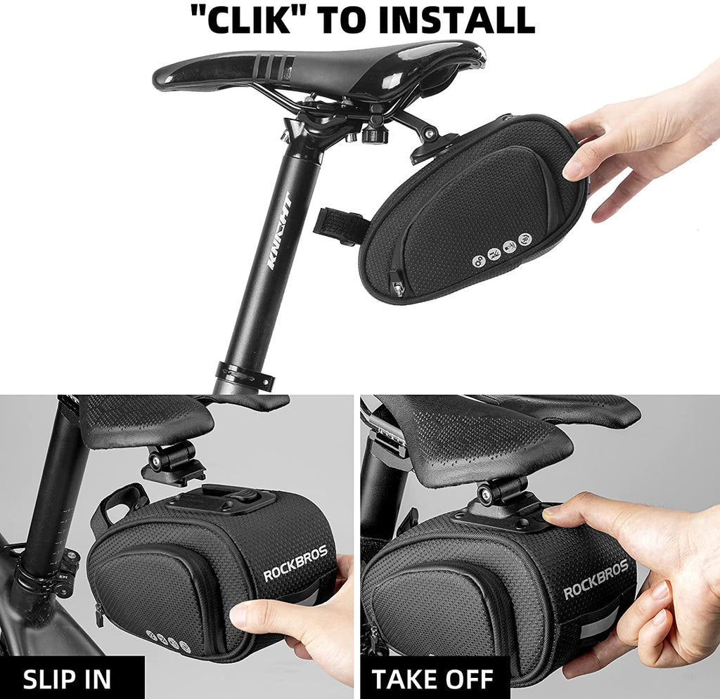 Bike Saddle Bag with Adjustable Mounting B568