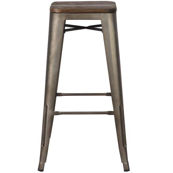 Black Bar Stool Set of 4 A7721