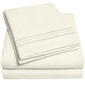 4 Piece King Bed Sheet Set - Ivory K827182