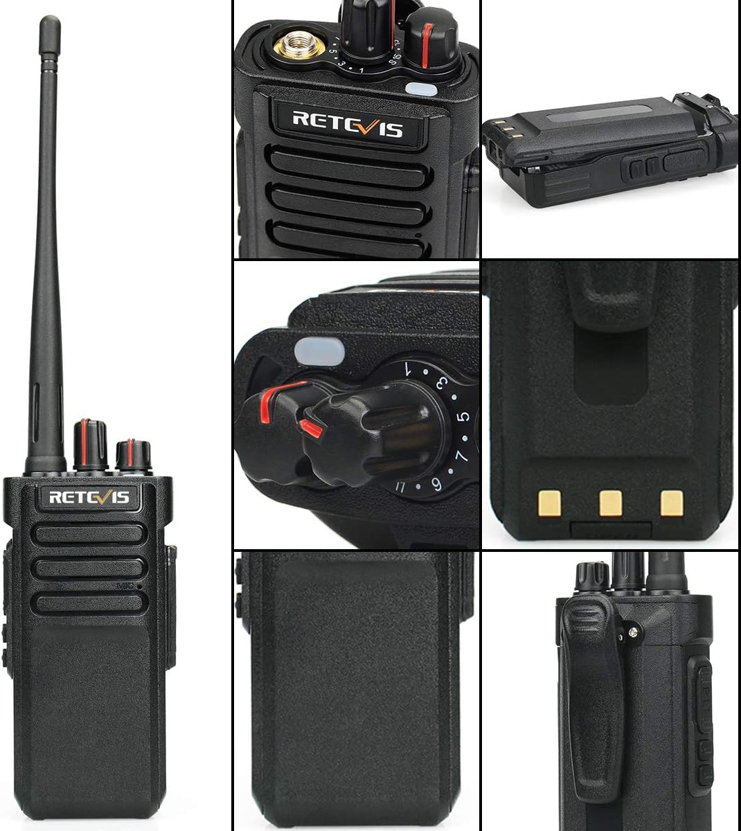 5 Pack Waterproof Two Way Radios R169801