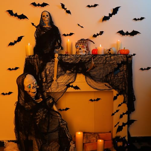 63in Large Black Halloween Creepy Cloth S2112