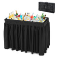 Folding Plastic Cooler Table with Drain Hose E361