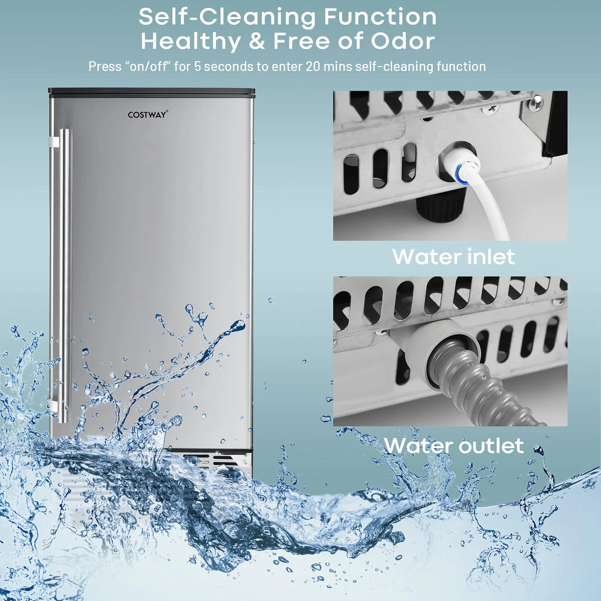 Built-in Ice Maker 80lbs/Day E69987