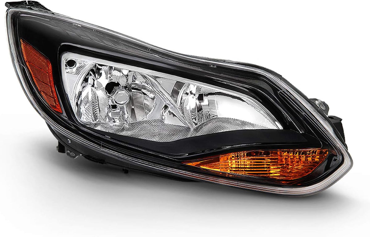 Black Trim Halogen Headlight Passenger Right Replacement Pack of 2 G466135