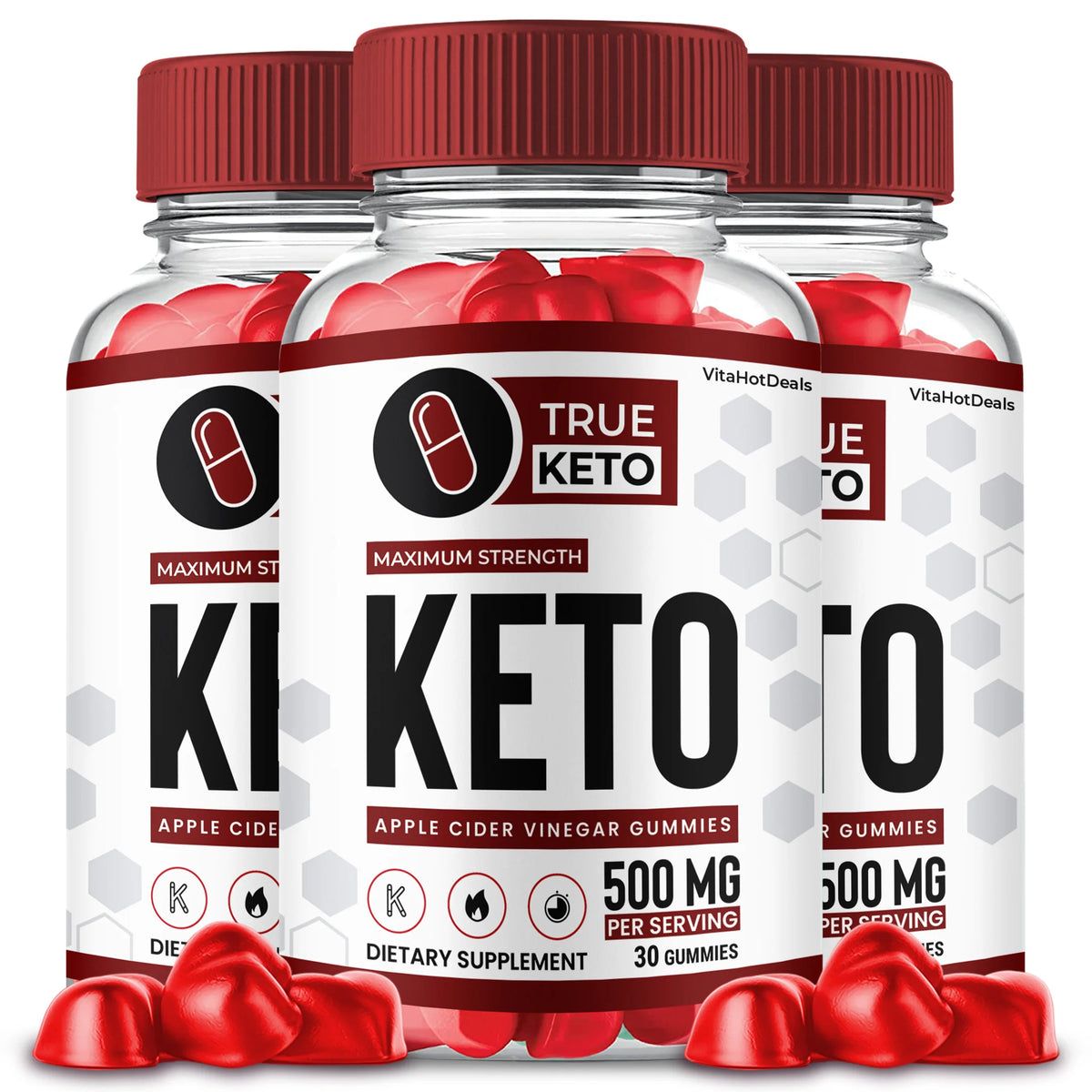 Keto ACV Gummies 3 Pack D511
