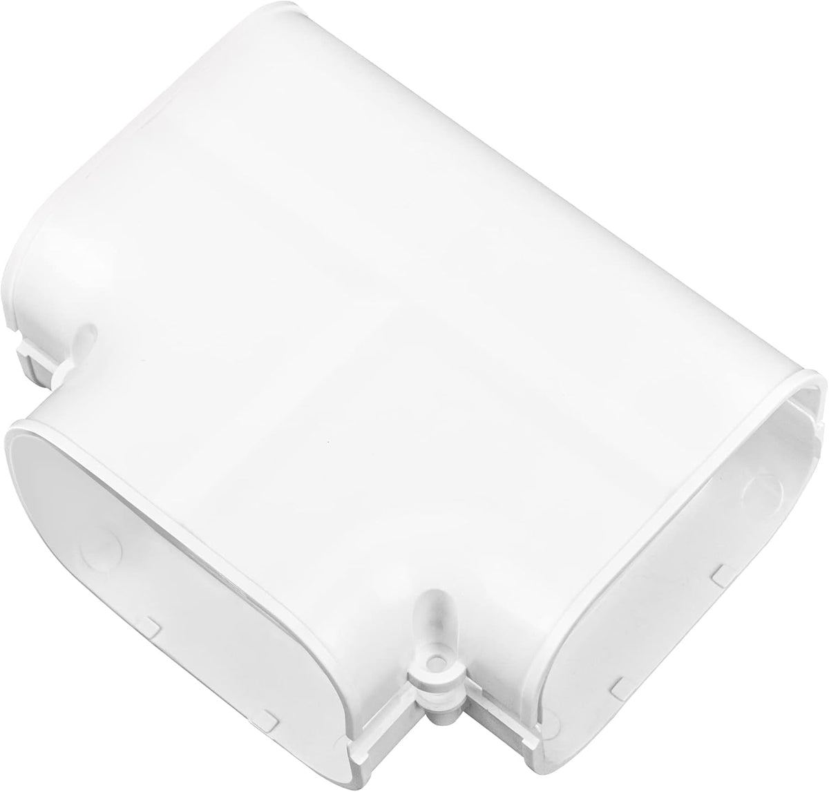 4" 16.5Ft PVC Decorative Line Cover Kit for Ductless Mini Split Air Conditioners Pack of 2 C30451