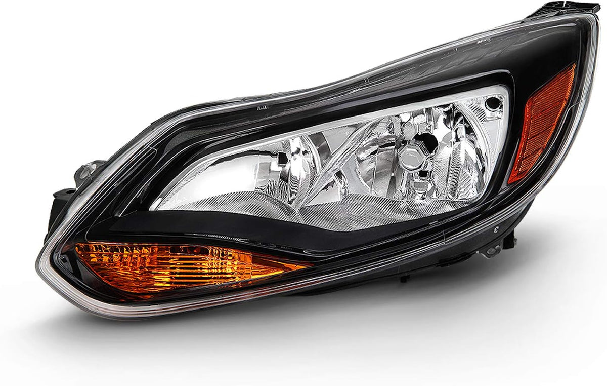 Black Trim Halogen Headlight Passenger Right Replacement Pack of 2 G466135