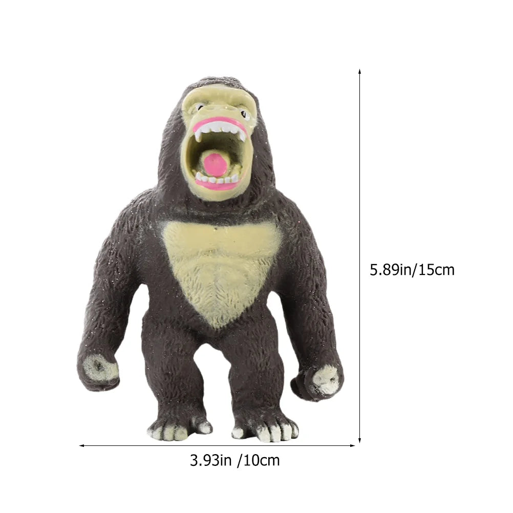2 PCS Stretchy Chimpanzee Monkey Toys R71467