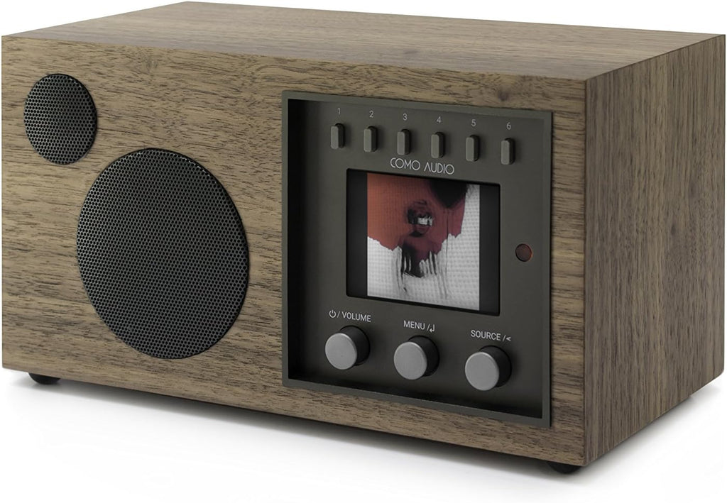 Walnut/Black Wireless Speaker V27414