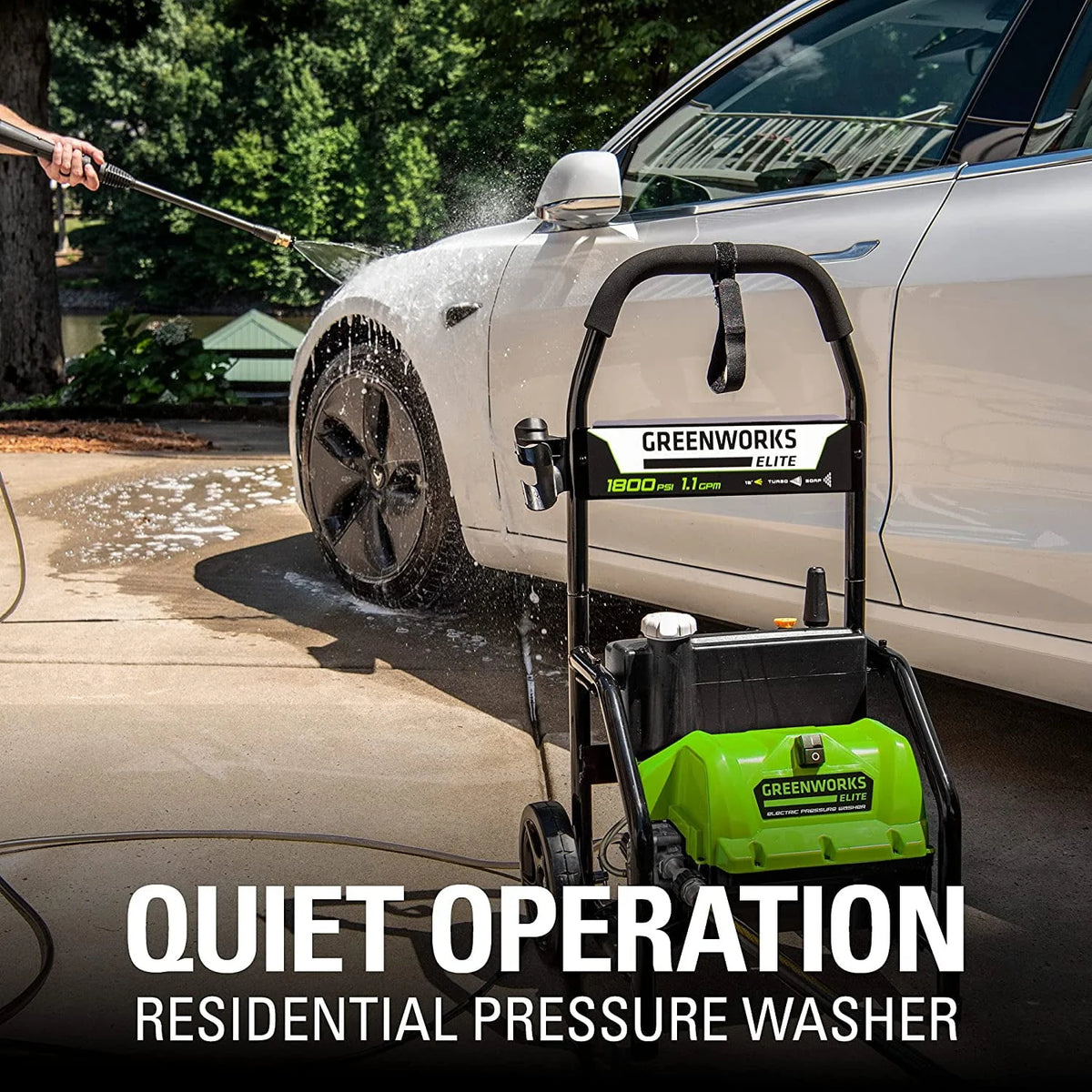 1800-PSI 13 Amp 1.1-GPM Electric Pressure Washer I727511