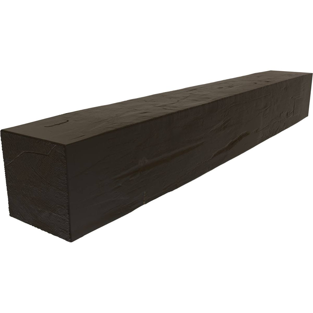 Hand Hewn Faux Wood Fireplace Mantel U35308