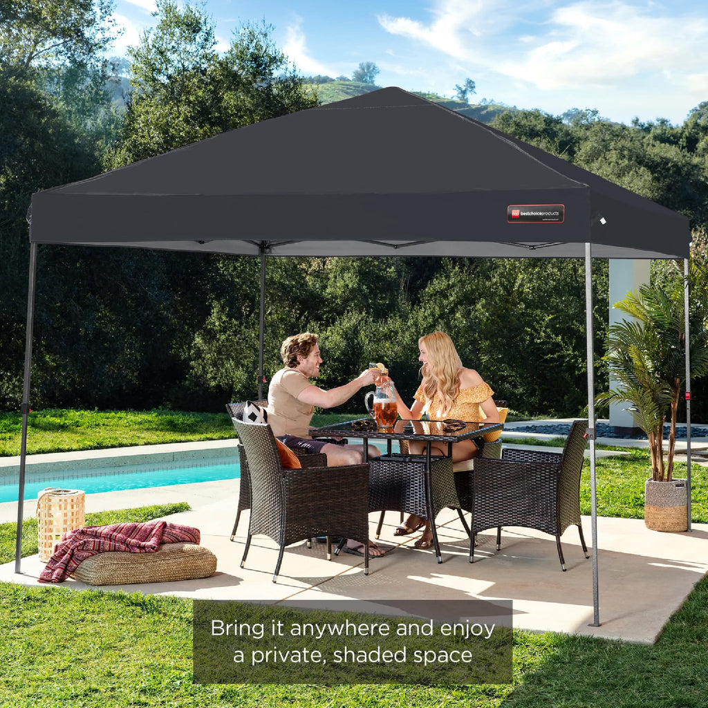 10x10ft Pop Up Canopy with Wheeled Case U200