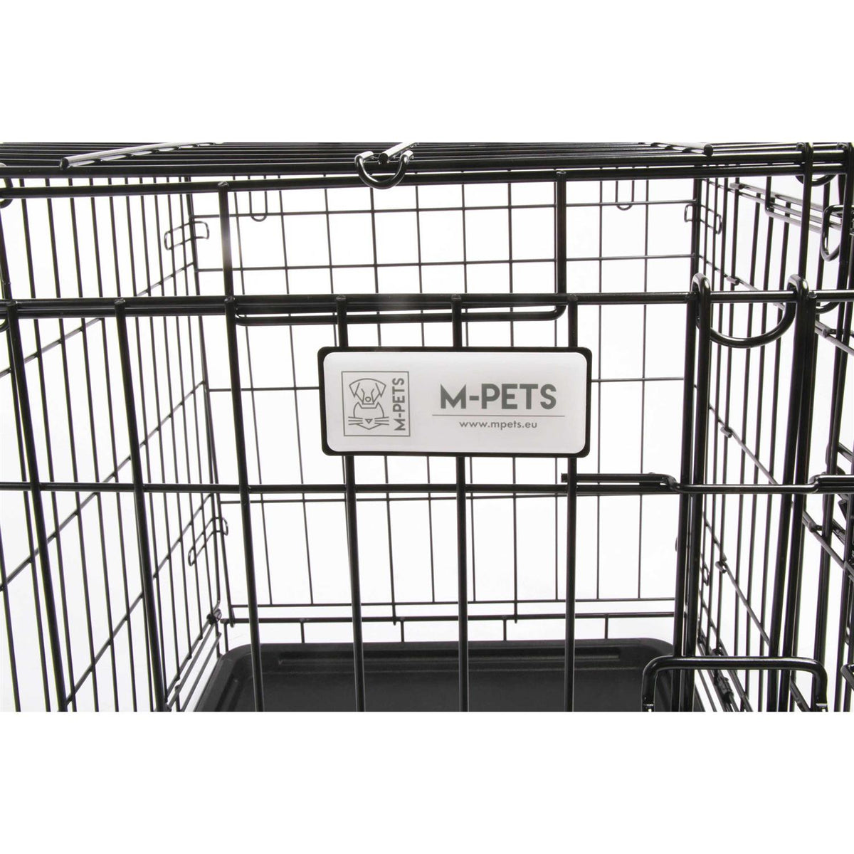 2-Door Folding Dog Crate R6412