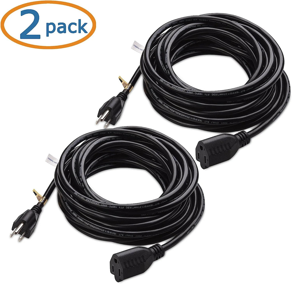 16 AWG Heavy Duty AC Power Extension Cord 15 Feet Q3345