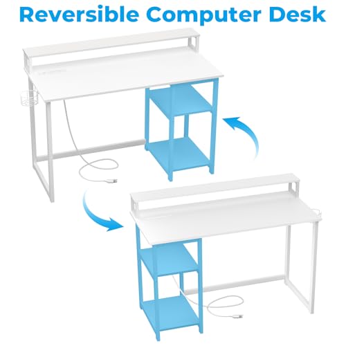 40 inch Computer Desk with Power Outlets X97142