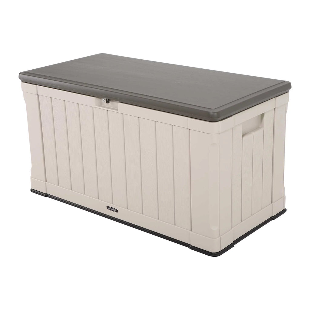Heavy-Duty 116 Gallon Plastic Deck Box V3167