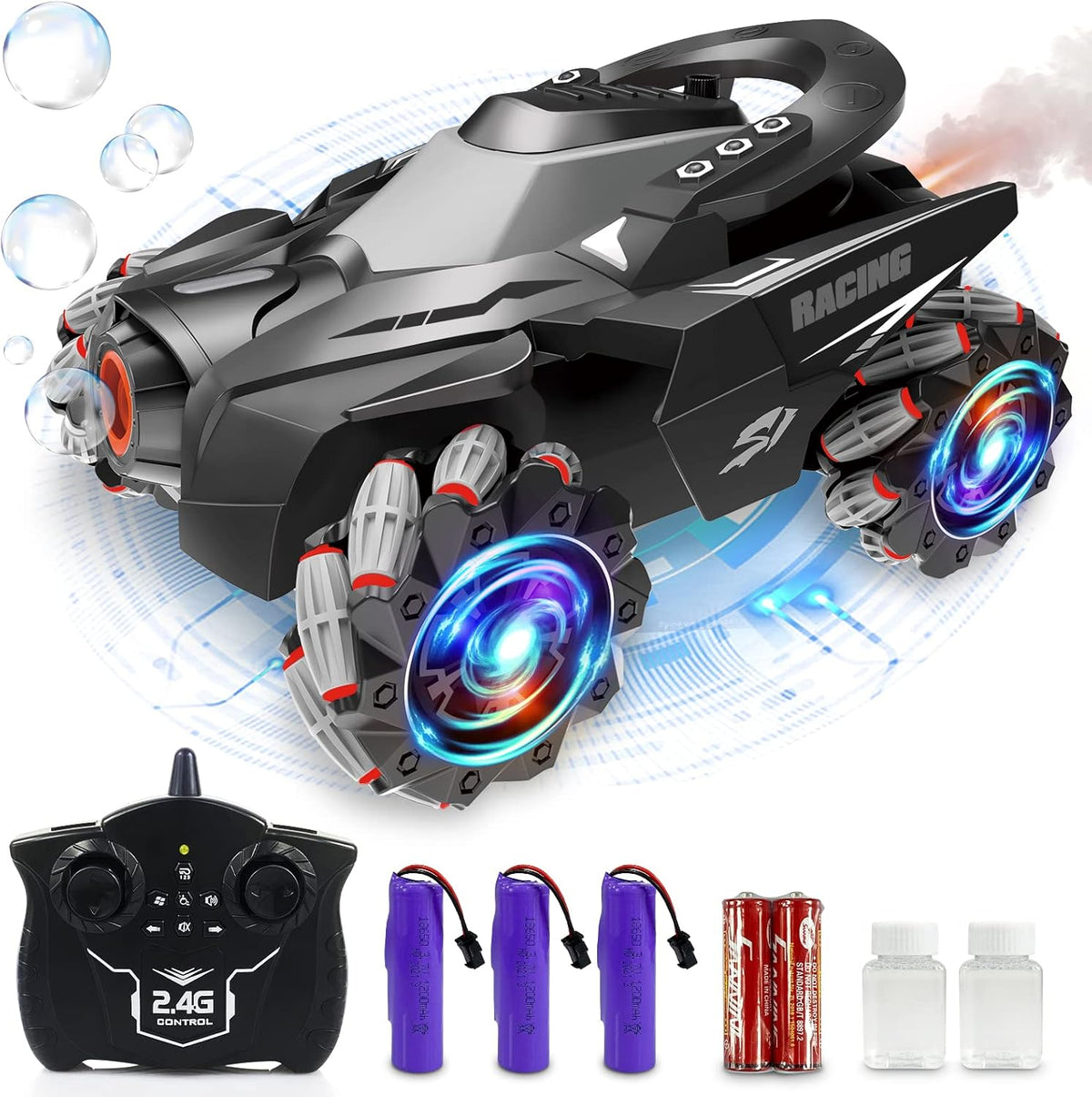 Stunt RC Car 4WD 1:12 Drift Toy with 2.4Ghz 360° Rotation Z483