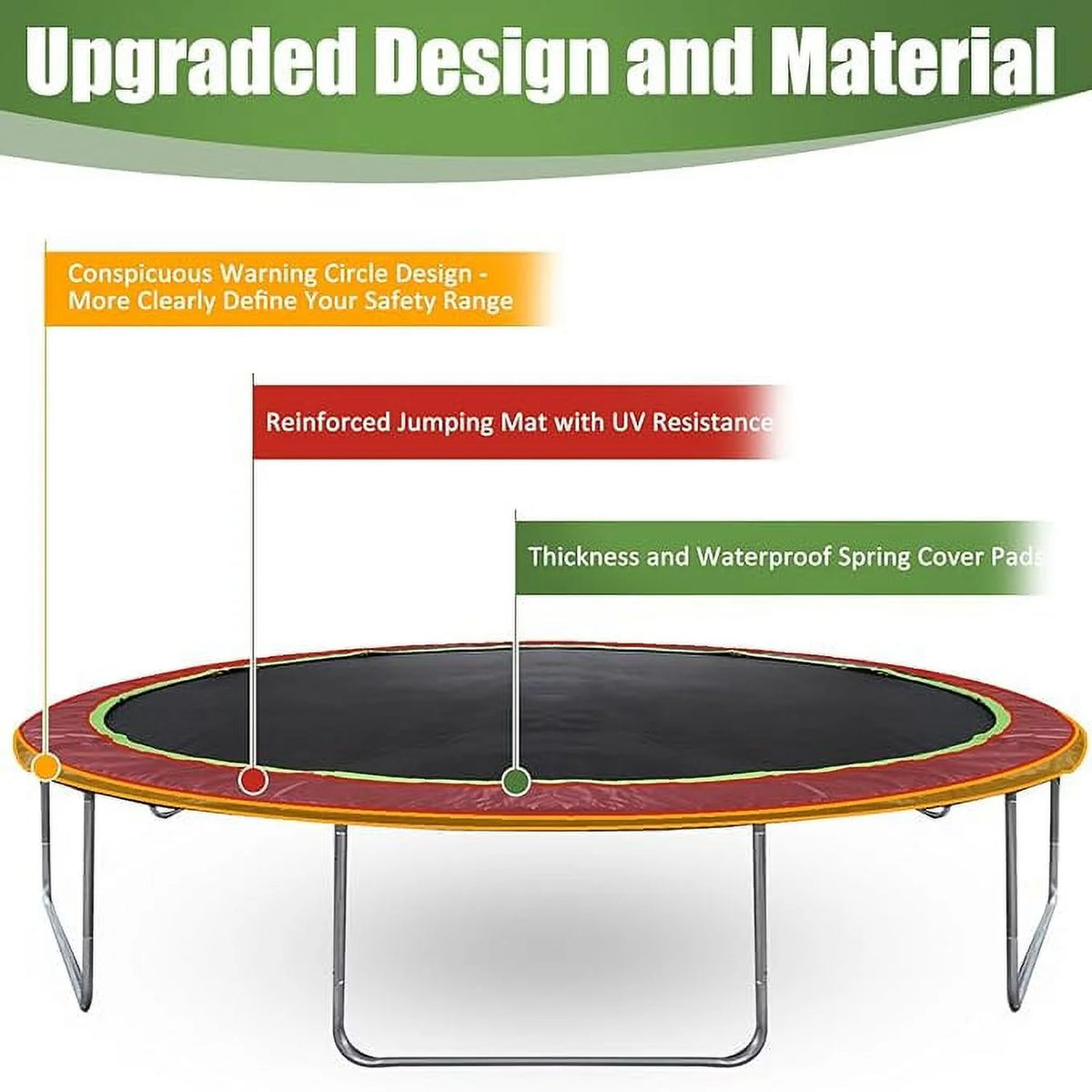 10FT Diameter Trampoline with Ladder M8318