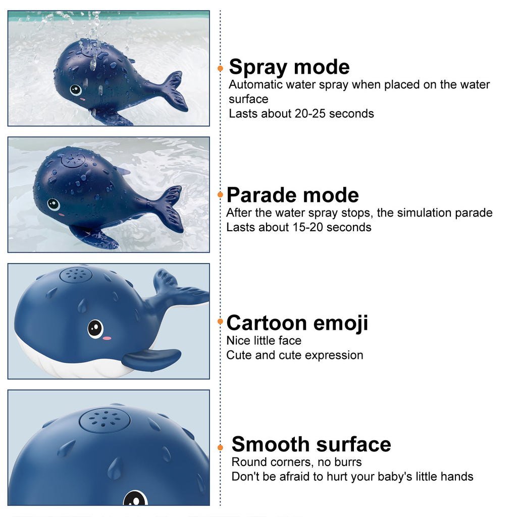 Electric Spout Whale Toy N19287