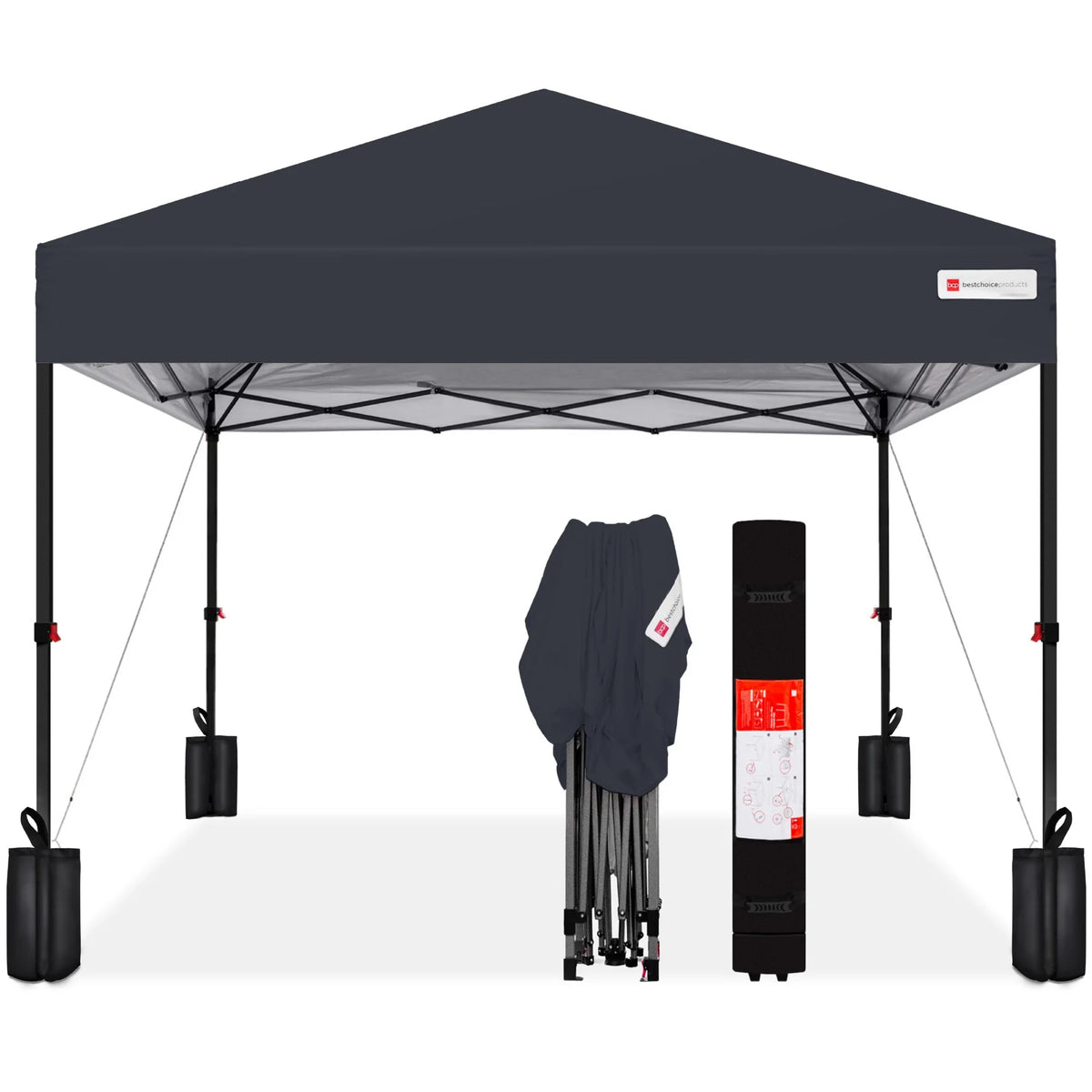 10x10ft Pop Up Canopy with Wheeled Case U200